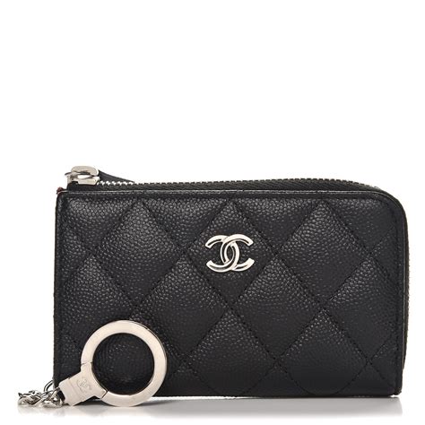 chanel key pouch|Chanel keychain pouch.